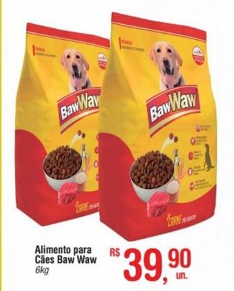 Alimento Para Caes Baw Waw 6kg