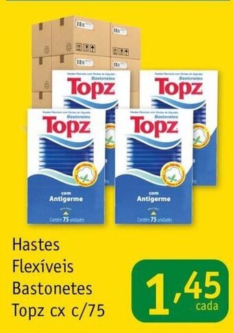 Hastes flexiveis Bastonetes Topz c/75