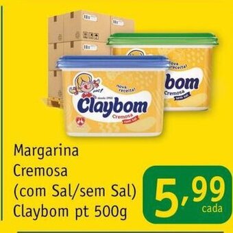 Margarina Cremosa Claybom 500g