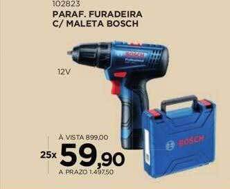 Benoit Paraf. furadeira c maleta bosch oferta
