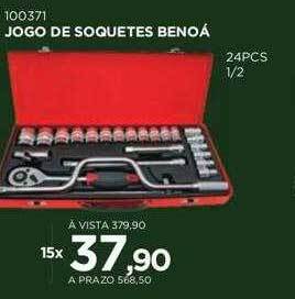 Benoit Jogo de soquetes benoá oferta