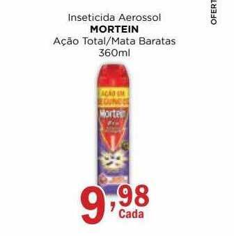 Inseticida aerossol mortein ação total mata baratas