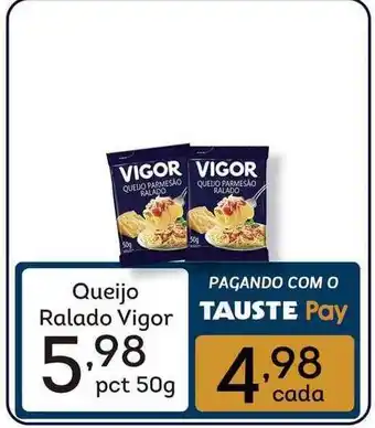 Supermercados Tauste Queijo ralado vigor oferta