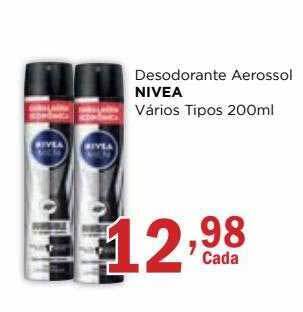 Supermercados Mundial Desodorante aerossol nivea varios tipos oferta