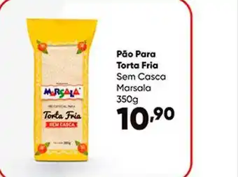 Pão para torta fria sem casca marsala