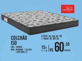 Zema Colchão iso orthocrim oferta