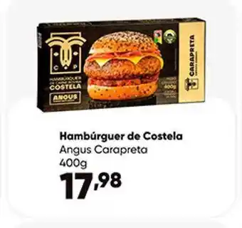 Zaffari Hambúrguer de costela angus carapreta oferta
