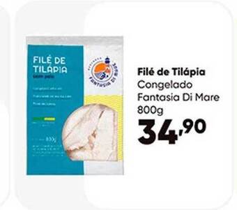 Zaffari Filé de tilápia congelado fantasia di mare oferta