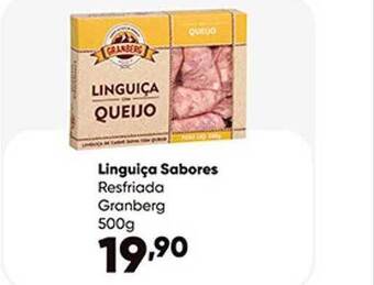 Zaffari Linguiça sabores resfriada granberg oferta
