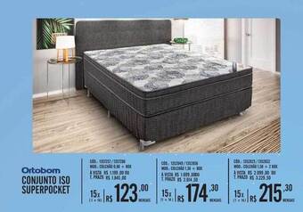 Zema Ortobom conjunto iso superpocket oferta
