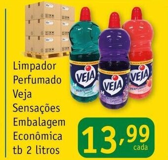 Nordestão Limpador Perfumado Veja Sensacoes Embalagem Economica tb 2L oferta