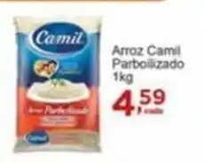 Rossi Supermercado Arroz Camil Parboilizado 1kg oferta