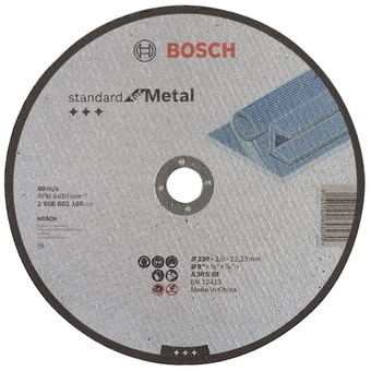 Benoit Disco de corte bosch standard para metal de 230mm 9" oferta