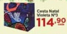 Cesta Natal Violeta N3