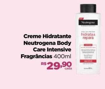 Farmácias Nissei Creme hidratante neutrogena body care intensive fragrâncias oferta