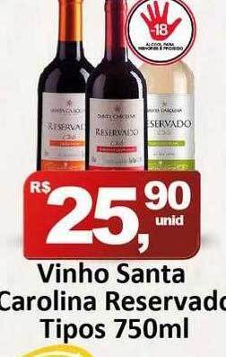 Rede Krill Vinho santa carolina reservado tipos oferta