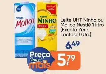 Imec Supermercados Leite uht ninho ou molico nestlé exceto zero lactose oferta