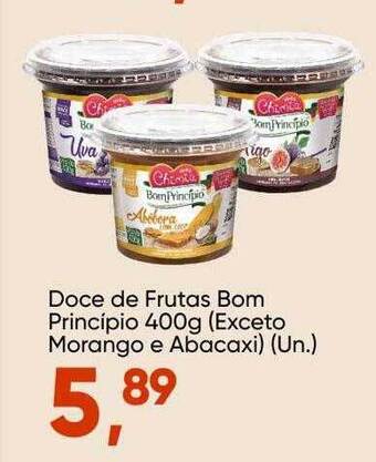 Imec Supermercados Doce de frutas bom princípio exceto morango e abacaxi oferta