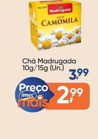 Imec Supermercados Chá madrugada oferta
