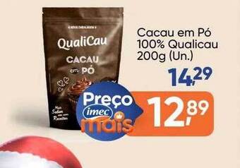 Cacau em pó 100% qualicau