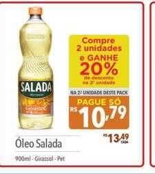 Supermercados Condor Óleo salada oferta