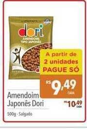 Supermercados Condor Amendoim japonês dori oferta