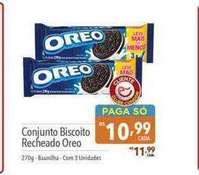 Supermercados Condor Conjunto biscoito recheado oreo oferta