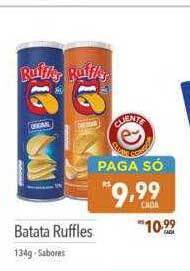 Supermercados Condor Batata ruffles oferta