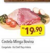 Supermercados Condor Costela minga bovina oferta