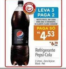 Supermercados Condor Refrigerante pepsi-cola oferta