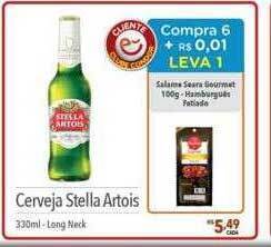 Supermercados Condor Cerveja stella artois oferta