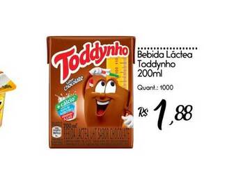 Giassi Supermercados Bebida Láctea Toddynho 200ml oferta