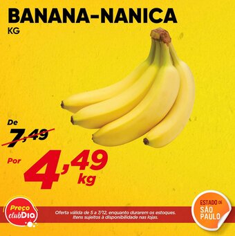 Dia Banana Nanica 1kg oferta