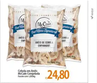 Cebola em anéis mccain congelada