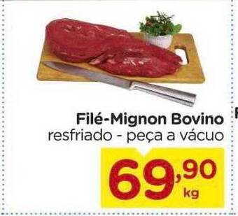 Filé-mignon bovino