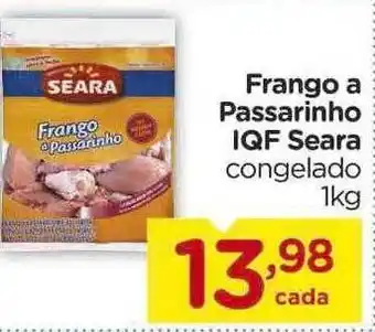 Carrefour Frango a passarinho iqf seara congelado oferta