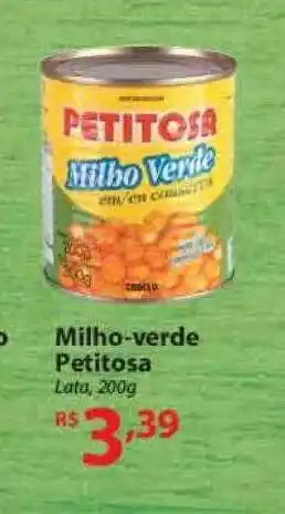Nacional Milho-verde petitosa lata oferta