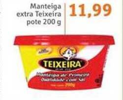 Sonda Manteiga extra teixeira pote oferta