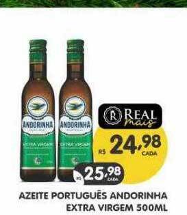 Supermercados Real Azeite português andorinha extra virgem oferta