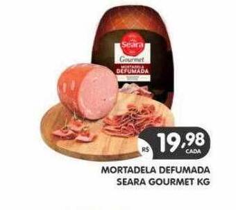 Supermercados Real Mortadela defumada seara gourmet kg oferta
