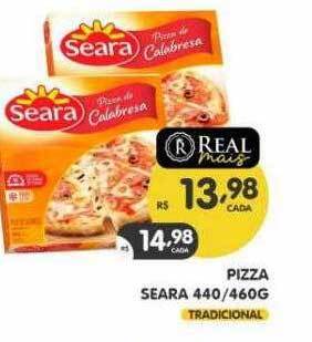 Supermercados Real Pizza seara oferta