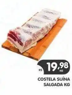 Costela suína salgada kg