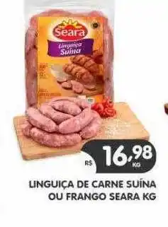 Supermercados Real Linguiça de carne suína ou frango seara kg oferta