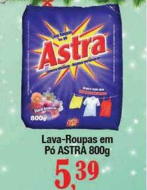 Lava-roupas em pó astra