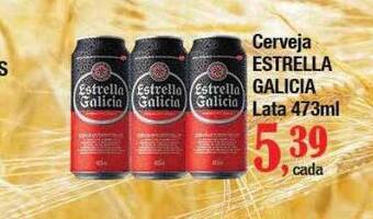 Supermercados Unidos Cerveja estrella galicia oferta