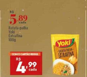 Supper Rissul Batata-palha yoki extrafina oferta