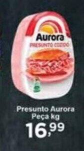 Rossi Supermercado Presunto Aurora peca 1kg oferta