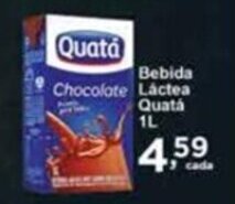 Rossi Supermercado Bebida lactea Quata 1L oferta