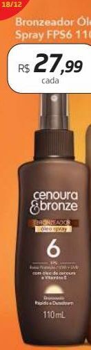 Bronzeador cenoura&bronze