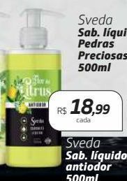 Drogal Sabonete líquido sveda 500ml oferta